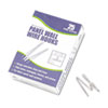 Advantus® Panel Wall Wire Hooks, Silver, 25 Hooks/Pack