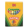 Crayola® Classic Color Pack Crayons, Tuck Box, 24/Box