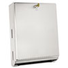 Bobrick Surface-Mounted Paper Towel Dispenser,10 3/4 x 4 x 14, Satin Stainless Steel