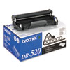 Brother® DR520 Drum Cartridge, 25000 Page-Yield, Black