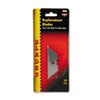 COSCO Heavy-Duty Utility Knife Blades, 10/Pack