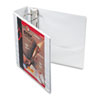 Cardinal® Recycled ClearVue EasyOpen Vinyl D-Ring Presentation Binder, 3
