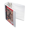 Cardinal® Recycled ClearVue EasyOpen Vinyl D-Ring Presentation Binder, 4