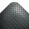 Crown Industrial Deck Plate Anti-Fatigue Mat, Vinyl, 36 x 144, Black