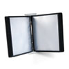 Durable® InstaView Expandable Desktop Reference System with Black Borders, 10 Panels