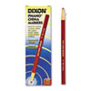 Dixon® China Marker, Red, Dozen