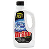 Drano® Liquid Drain Cleaner, 32 oz Safety Cap Bottle, 12/Carton