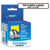 DYMO® 1-Up File Folder Labels, 9/16 x 3-7/16, White, 260/Box