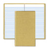 Boorum & Pease® Handy Size Bound Memo Book, Ruled, 4-3/8 x 7, WE, 96 Sheets/Pad