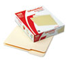 Pendaflex® Essentials™ File Folders, 1/3 Cut, First Position, Top Tab, Letter, Manila, 100/Box