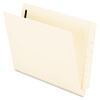 Pendaflex® End Tab Expansion Folders, 2 Fasteners, Straight Cut Tab, Letter, Manila, 50/Box