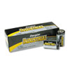 Energizer® Industrial Alkaline Batteries, D, 12 Batteries/Pack