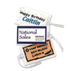 Fellowes® Laminating Pouches, Luggage Tag Style, 5 mil, 2 1/2 x 4 1/4, 25/Pack