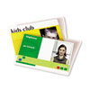 Fellowes® Laminating Pouches, 7 mil, 2 5/8 x 3 7/8, ID Size, 100/Pack