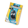 Fellowes® Optical Mouse, Antimicrobial, Five-Button/Scroll, Programmable, Black/Silver