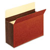 Globe-Weis® 5 1/4 Inch Expansion Accordion Pocket, Straight Cut, Letter, Redrope, 10/Box