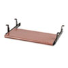 HON® Slide-Away Keyboard Platform, Laminate, 21-1/2w x 10d x 1-1/8h, Bourbon Cherry