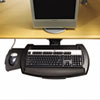 HON® Articulating Keyboard Platform with Mouse Tray, 21 x 10-1/2, Black