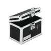 Vaultz® Vaultz Locking Index Card File with Flip Top Holds 350 3 x 5 Cards, Black