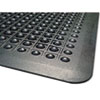 Guardian Flex Step Rubber Anti-Fatigue Mat, Polypropylene, 24 x 36, Black