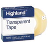 Highland™ Transparent Tape, 3/4