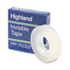 Highland™ Invisible Permanent Mending Tape, 1/2