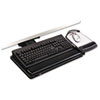 3M Knob Adjust Keyboard Tray, Highly Adjustable Platform, Black