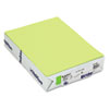 Mohawk BriteHue Multipurpose Colored Paper, 20lb, 8-1/2 x 11, Ultra Lime, 500 Shts/Rm