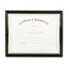 Nu-Dell Framed Achievement/Appreciation Awards, Two Designs, Letter