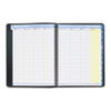 AT-A-GLANCE® QuickNotes Recycled Weekly/Monthly Appointment Book, Black, 8 1/4 x 10 7/8, 2013