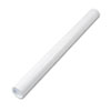 Quality Park™ Fiberboard Mailing Tube, Recessed End Plugs, 36 x 3, White, 25/Carton
