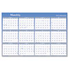 Visual Organizer® Vertical/Horizontal Erasable Wall Planner, 24