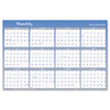 Visual Organizer® Vertical/Horizontal Erasable Wall Planner, 48