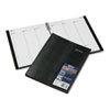 Brownline® CoilPRO Weekly Planner, Ruled, 8-1/2 x 11, Black, 2013
