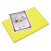 Pacon® Riverside Construction Paper, 76 lbs., 12 x 18, Yellow, 50 Sheets/Pack