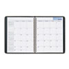 DayMinder® Recycled Monthly Planner, Black, 6 7/8