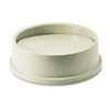 Rubbermaid® Commercial Swing Top Lid for Round Waste Container, Plastic, Beige
