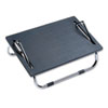 Safco® Ergo-Comfort Adjustable Footrest, 18-1/2w x 11-1/2d x 8h, Black