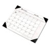 AT-A-GLANCE® Recycled Two-Color Desk Pad, Black and Red, 22