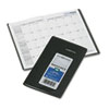 Recycled Monthly Planner, Black, 3 5/8