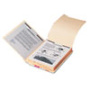 Smead® Stackable End Tab Folder Dividers with Fastener, Letter, 1/2