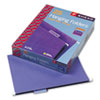 Smead® Hanging File Folders, 1/5 Tab, 11 Point Stock, Letter, Purple, 25/Box