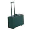 STEBCO Tufide Wheeled Catalog Case, Vinyl, 22-1/4 x 13-1/2, Black