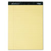 TOPS® Docket Ruled Perforated Pads, Legal Rule, Ltr, Canary, 12 50-Sheet Pads/Pack