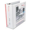 Universal® Economy D-Ring Vinyl View Binder, 4