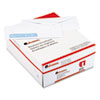 Universal® Security Tinted Window Business Envelope, V-Flap, #10, White, 500/Box