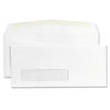 Universal® Window Business Envelope, Contemporary, #9, White, 500/Box