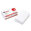 Universal® Scratch Pads, Unruled, 5 x 8, White, 12 100-Sheet Pads/Pack