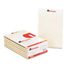 Universal® Colored Perforated Note Pads, Wide Rule, 5 x 8, Ivory, 50-Sheet, Dozen