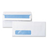 Universal® Self-Seal Business Envelope, Window, Security Tint, #10, White, 500/Box